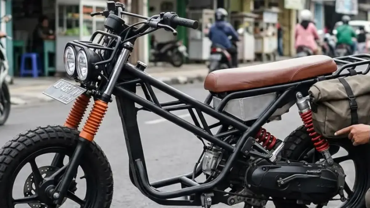 Modifikasi Honda MegaPro Lama: Menghadirkan Sentuhan Modern dalam Gaya Klasik untuk Masyarakat Blitar
