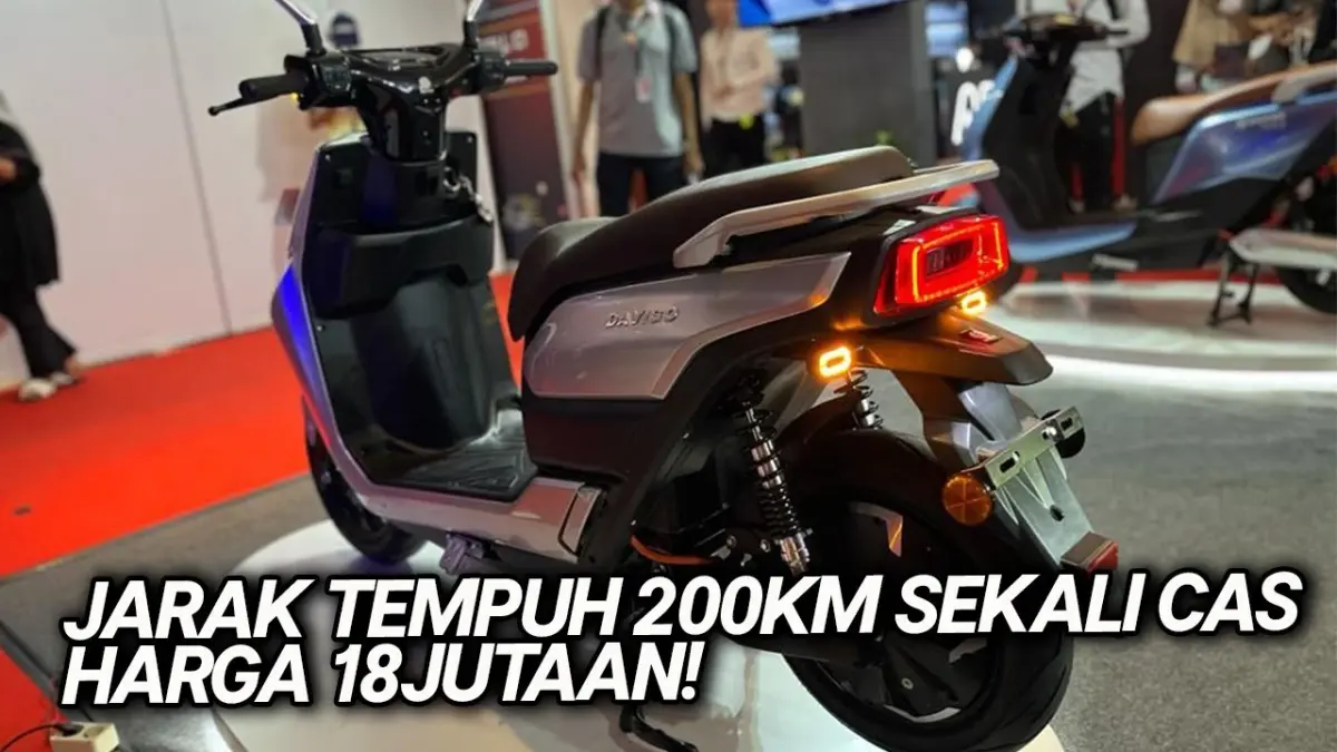 Motor Listrik Davigo Dragon SLI Hadir di Blitar: Desain Modern dan Jarak Tempuh 200 Km dengan Harga Terjangkau