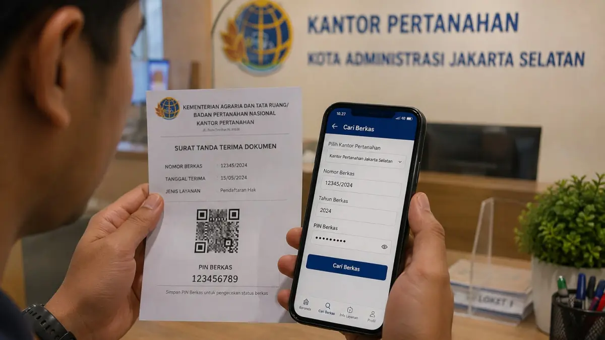 Mudahnya Cek Berkas Pertanahan dengan Aplikasi Sentuh Tanahku di Blitar