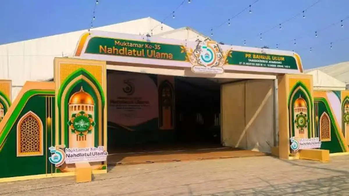Muktamar ke-35 NU: Rombongan Peserta Mulai Menghiasi Jombang
