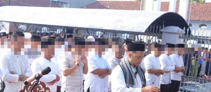 Narapidana Lapas Blitar Gelar Salat Istisqa Sebagai Doa untuk Hujan
