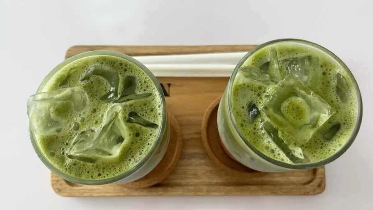 Nikmati Manisnya Green Tea Latte 12 Cup, Hanya Rp7.000 per Gelas di Blitar!