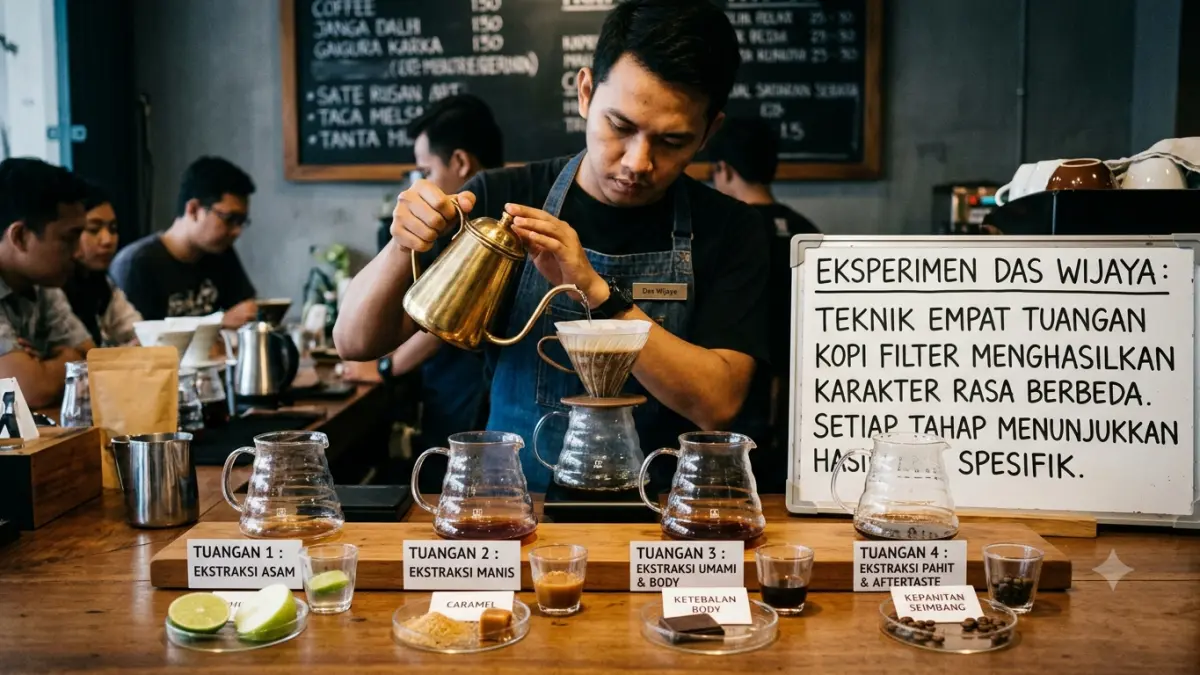 Optimalisasi Teknik Menyeduh Kopi Filter: Temukan Rasa Terbaik di Setiap Tuangan
