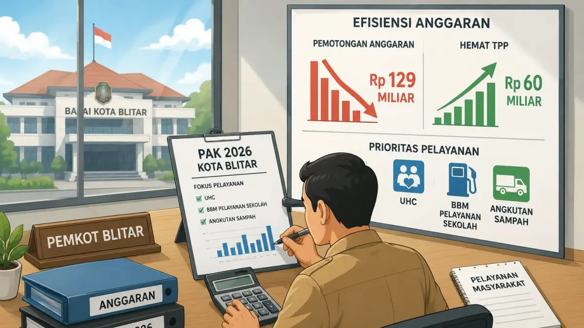 PAK 2026 Kota Blitar: Fokus Menutupi Kekurangan Operasional dan UHC