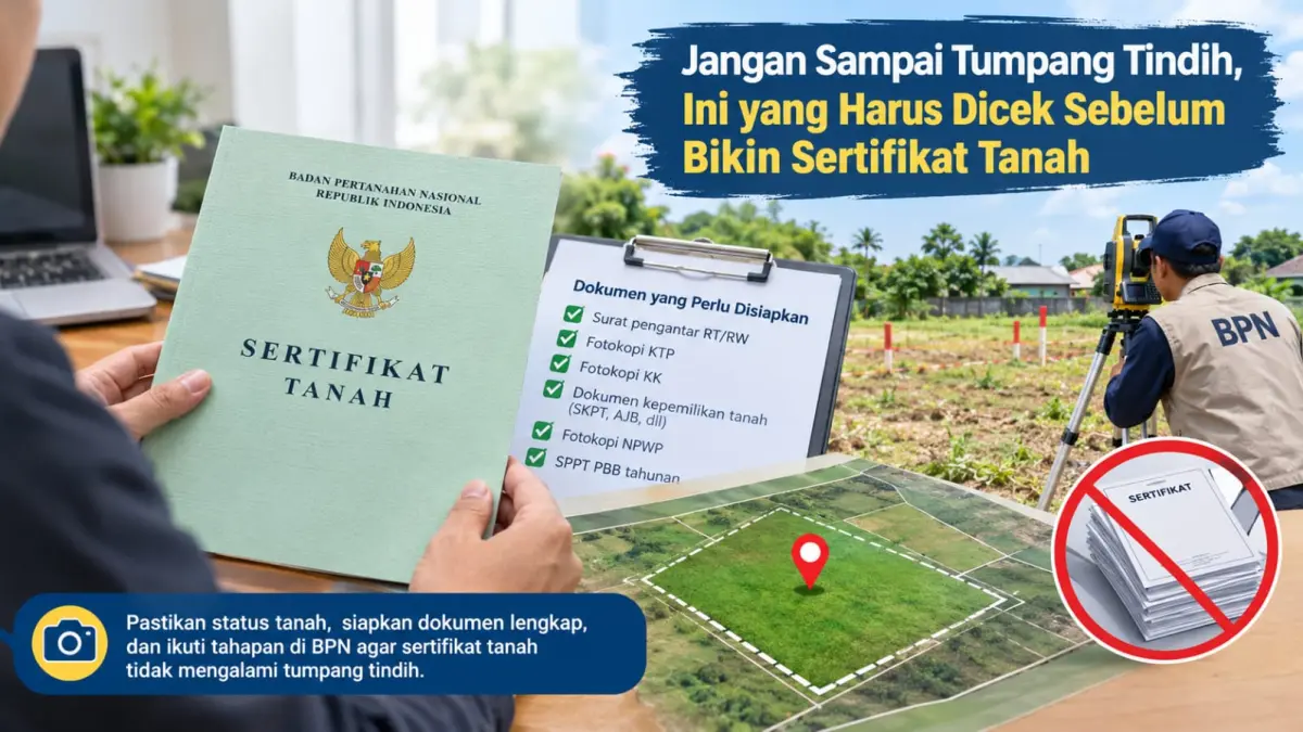 Panduan Cerdas: Periksa Status Tanah Sebelum Pembuatan Sertifikat di Blitar