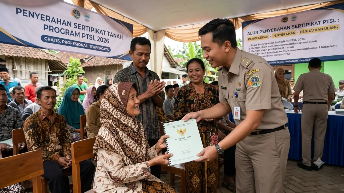Panduan Lengkap Pembuatan Sertifikat Tanah Gratis Melalui Program PTSL 2026 di Blitar