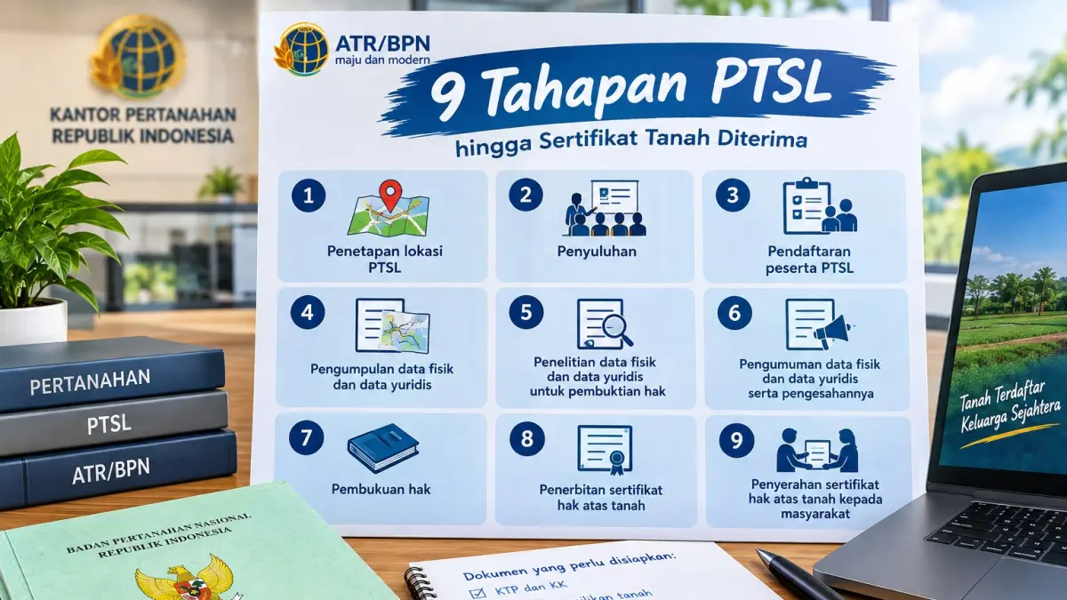 Panduan Lengkap Pendaftaran Tanah: 9 Tahapan PTSL Menuju Sertifikat Tanah di Blitar