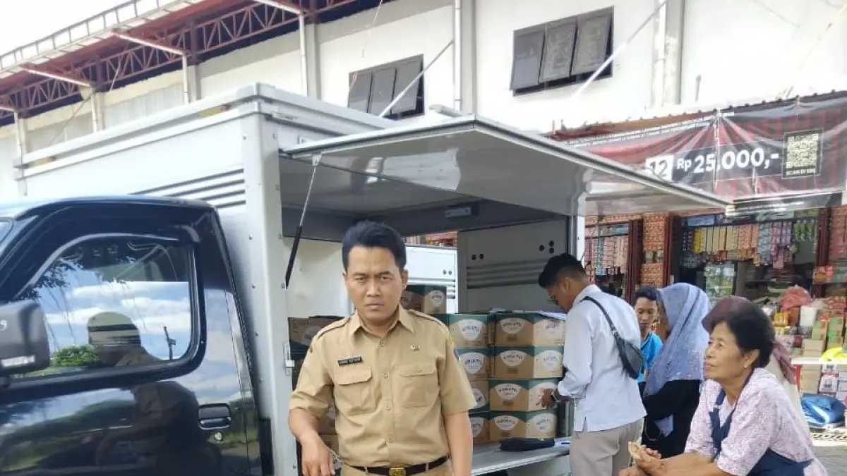 Pasokan MinyaKita di Kabupaten Blitar Mencapai 75.660 Liter, Pasar Kanigoro Mendominasi Penerimaan