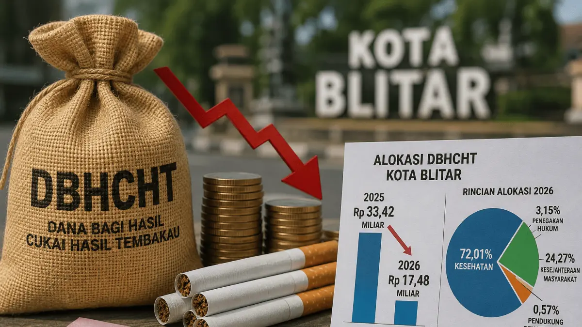 Pemangkasan Dana DBHCHT di Blitar: Sektor Kesehatan Tetap Jadi Prioritas
