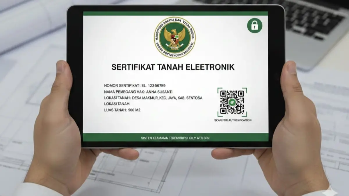 Pemerintah Perluas Sertifikat Tanah Elektronik, Perangi Mafia Tanah dengan Teknologi Modern