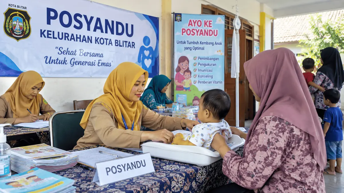 Pemkot Blitar Alokasikan Rp10 Juta untuk Bantuan Operasional Posyandu, Sesuaikan dengan Luas Wilayah