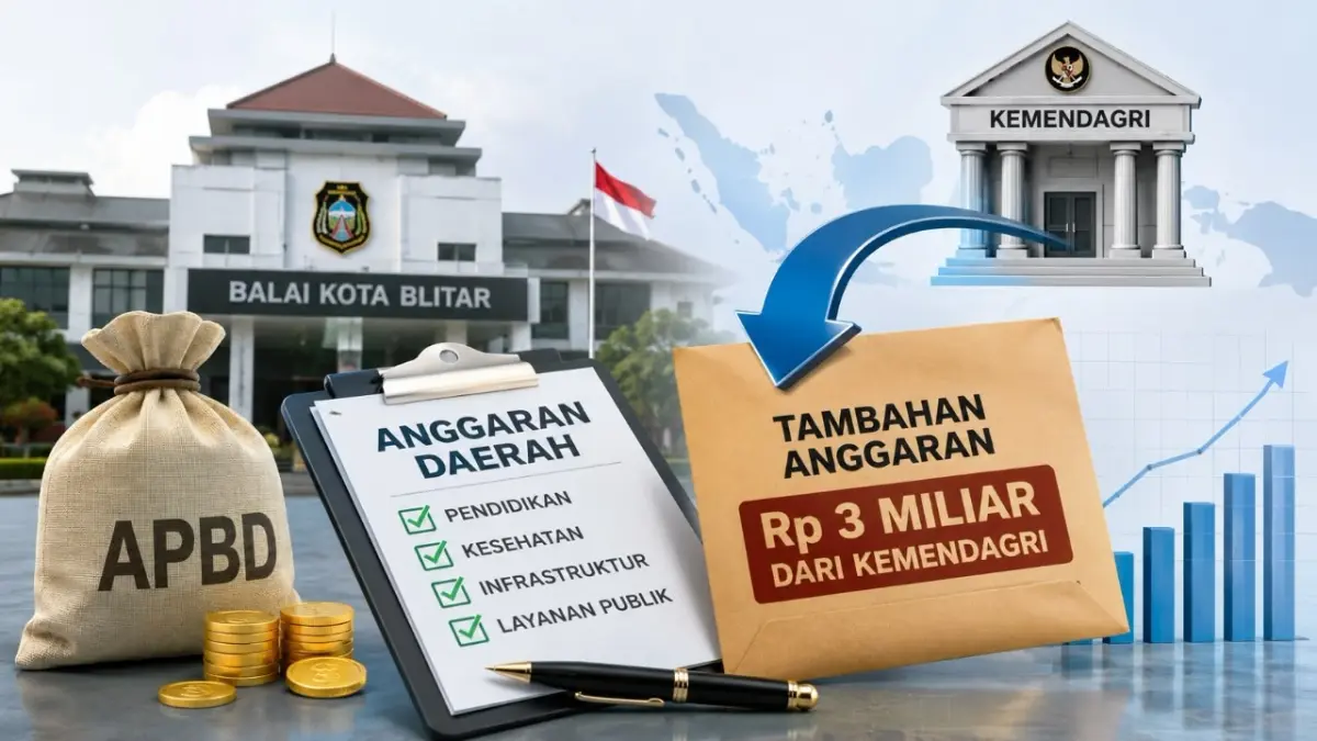 Pemkot Blitar Menunggu Kepastian Penggunaan Anggaran Tambahan Rp3 Miliar dari Kemendagri