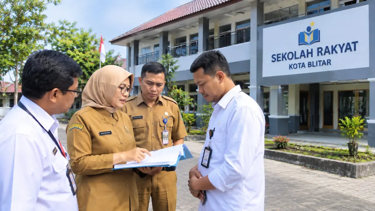 Pemkot Blitar Serius Awasi Pemanfaatan Aset untuk Sekolah Rakyat