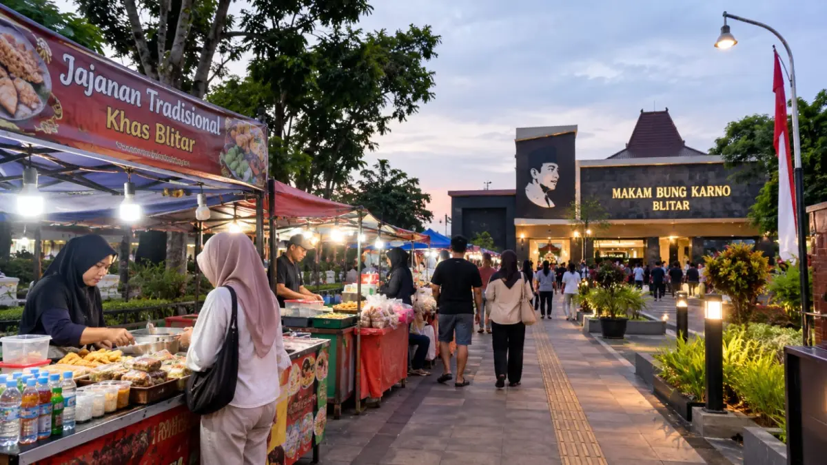 Pemkot Blitar Siapkan Sistem Giliran bagi Pedagang di Sekitar Makam Bung Karno