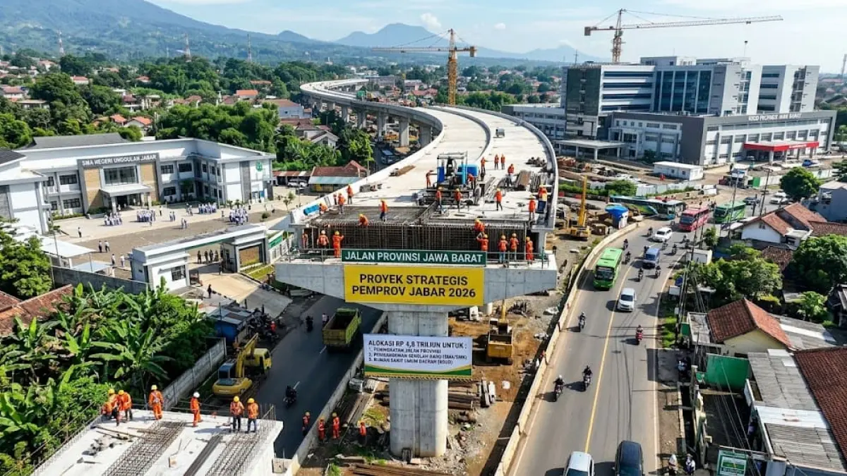 Pemprov Jabar Siapkan Anggaran Rp4,8 Triliun untuk Infrastruktur dan Pelayanan Publik di 2026