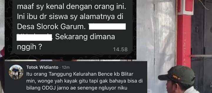 Penanganan Perempuan Diduga ODGJ di Blitar: Satpol PP Respons Cepat atas Laporan Masyarakat