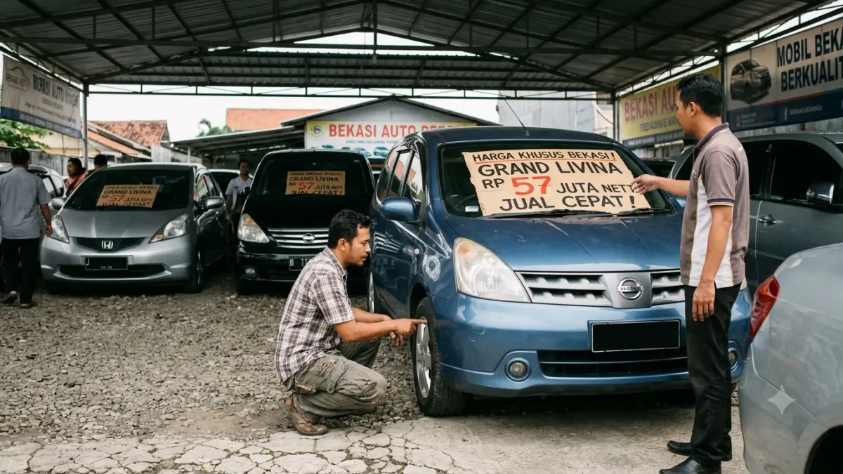 Penawaran Menarik Mobil Bekas di Blitar: Grand Livina Mulai Rp57 Juta