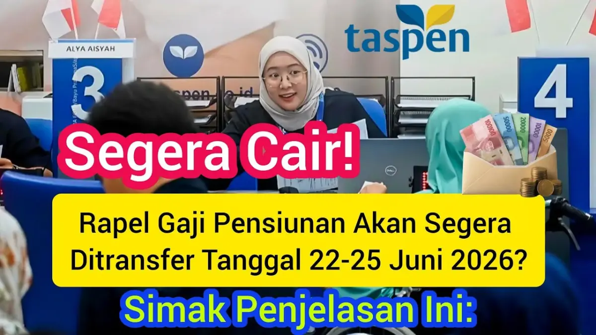 Pencairan Rapel Gaji Pensiunan 2026 Ditetapkan: Pembayaran Langsung dalam Rekening Tanpa Antrean