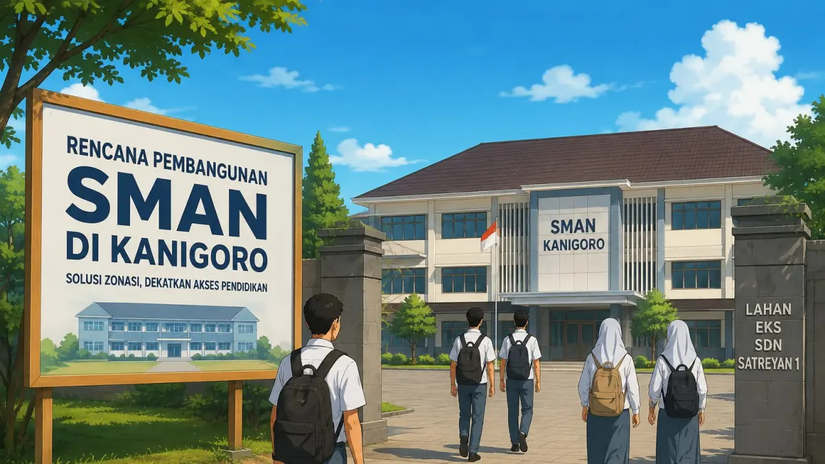 Pendirian SMAN Pertama di Kanigoro: Solusi untuk Tantangan Zonasi Pendidikan