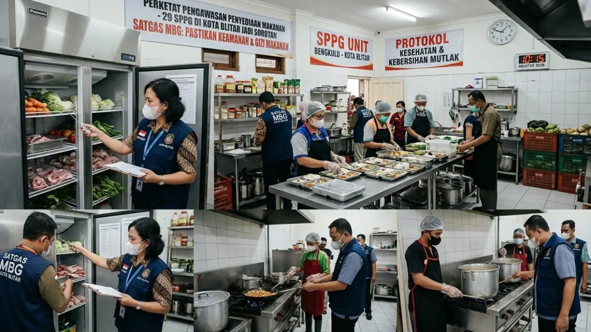 Pengawasan Ketat Program Makan Bergizi Gratis di Kota Blitar: 29 SPPG Dapat Perhatian Khusus