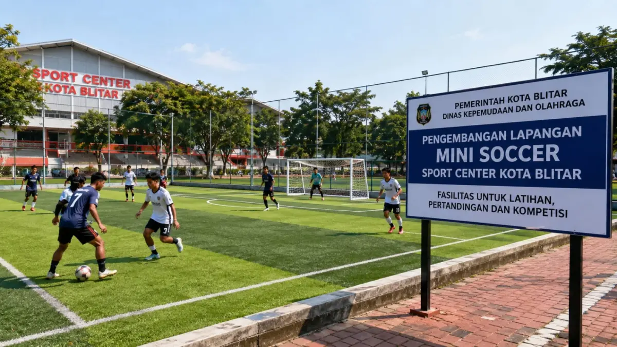 Peningkatan Fasilitas Mini Soccer di Sport Center Blitar, Solusi untuk Pengembangan Olahraga Lokal