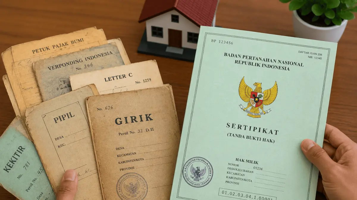 Pentingnya Mengurus Sertifikat Tanah: Girik dan Letter C Tidak Berlaku Mulai 2026