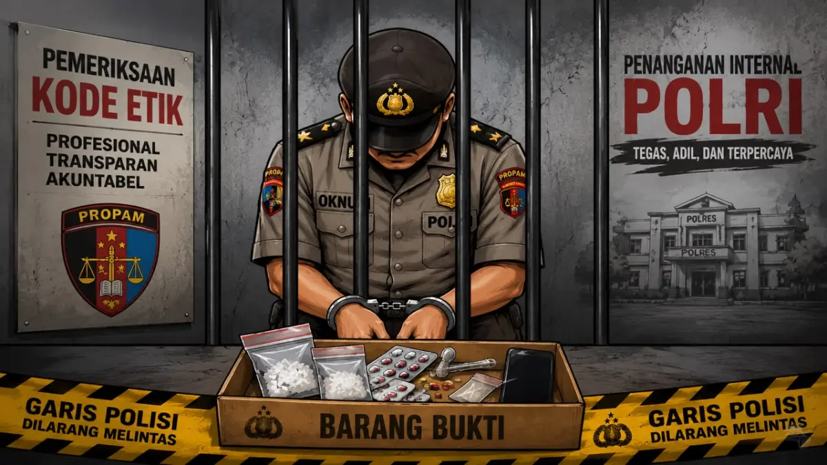 Penyelidikan Oknum Polisi Selorejo: Langkah Tegas Propam terhadap Dugaan Keterlibatan Narkotika