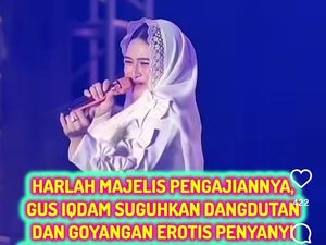 Peringatan Harlah Majelis Gus Iqdam Hadirkan Kontroversi dengan Penampilan Biduan