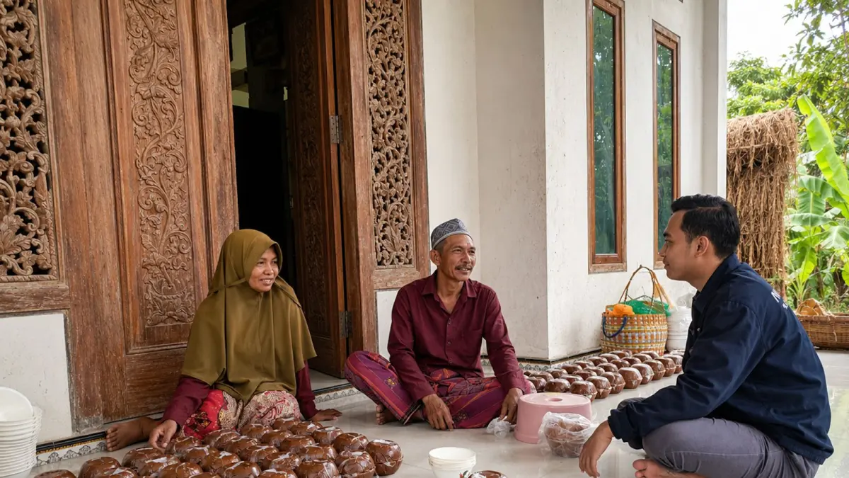 Perjuangan Rosidah: Dua Dekade Membangun Usaha Gula Merah di Blitar