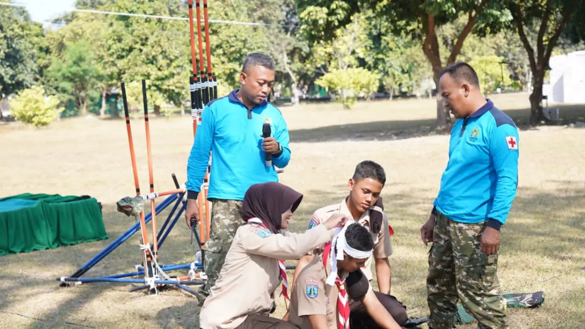Persami KKRI Kodim 0808/Blitar: Membekali Generasi Muda dengan Keterampilan Bela Negara dan Survival