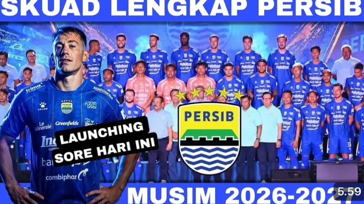 Persib Bandung Luncurkan Skuad Komplet untuk Musim 2026-2027, Siap Tampilkan Aksi Gemilang di Berbagai Kompetisi