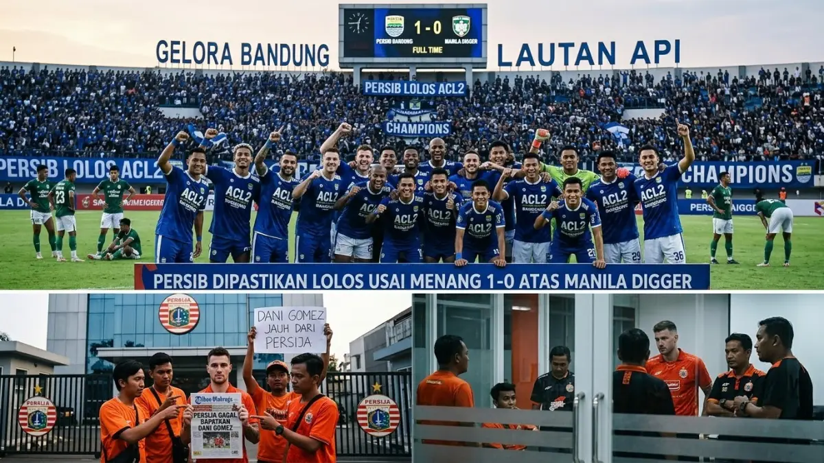 Persib Bandung Melangkah ke Fase Grup ACL2, Evaluasi Penting Pasca Kemenangan atas Manila Digger