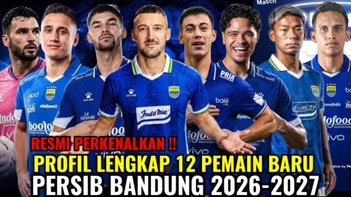 Persib Bandung Perkuat Skuad dengan 12 Pemain Baru, Sorotan Terhadap Balsa Sekulic dan Sandy Walsh