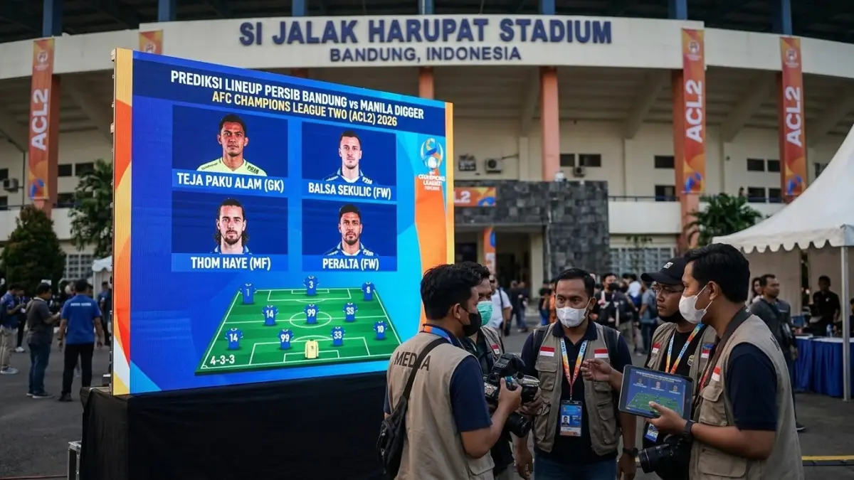 Persib vs Manila Digger: Pertandingan Kritis di ACL2 2026, Peralta Siap Jadi Andalan