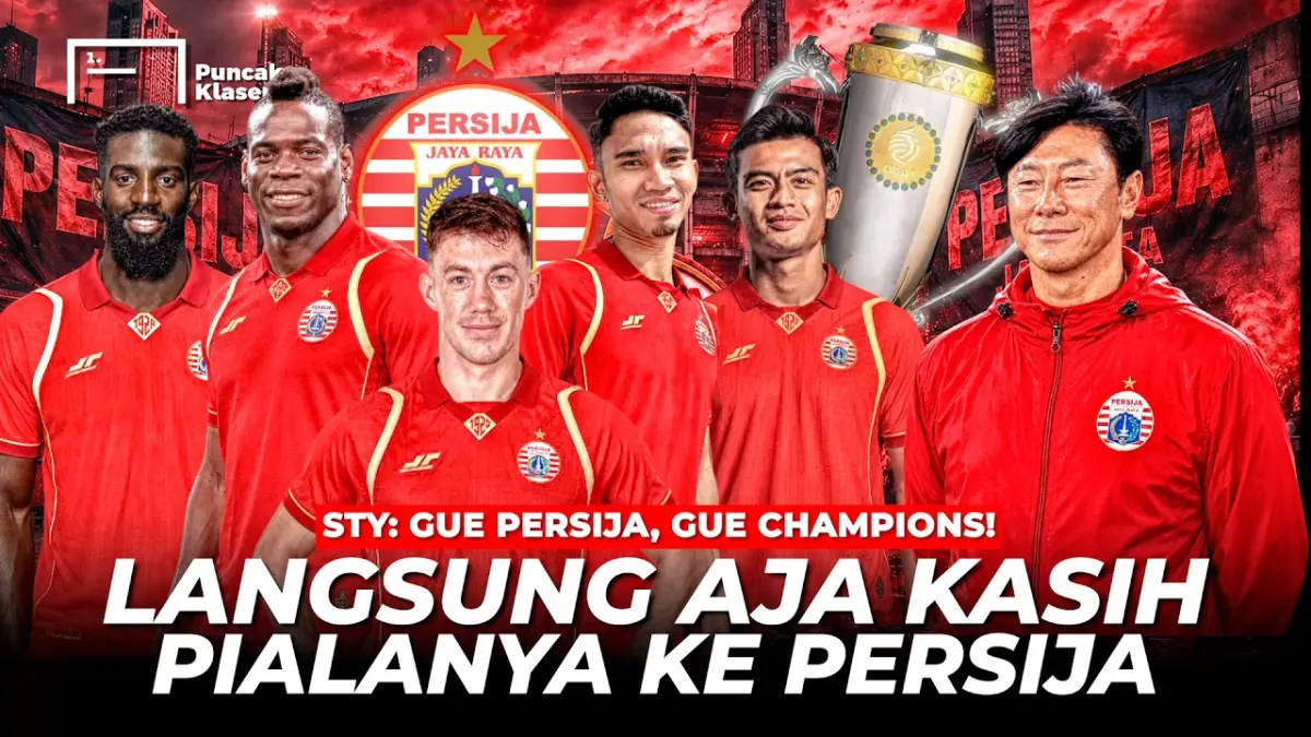 Persija Jakarta Berinvestasi Besar untuk Membangun Dinasti Juara di Era Shin Tae-yong