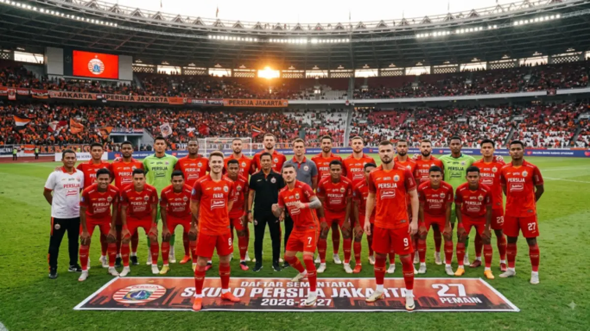 Persija Jakarta Siapkan Skuad Kompetitif untuk BR Super League 2026-2027
