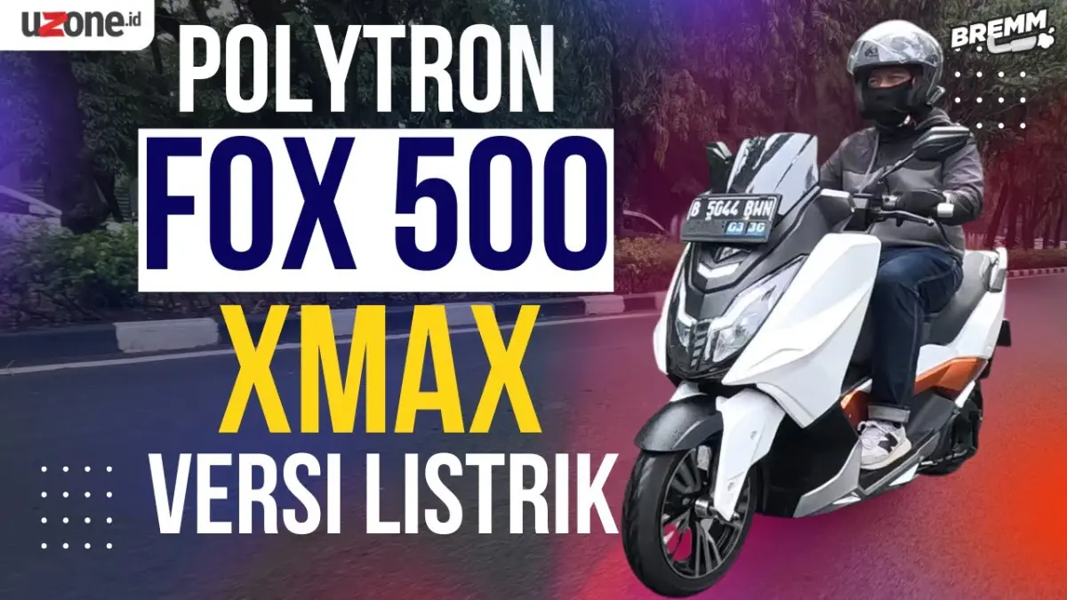 Polytron Fox 500: Maxi Scooter Listrik Baru yang Siap Jadi Rival XMAX dan Forza di Blitar