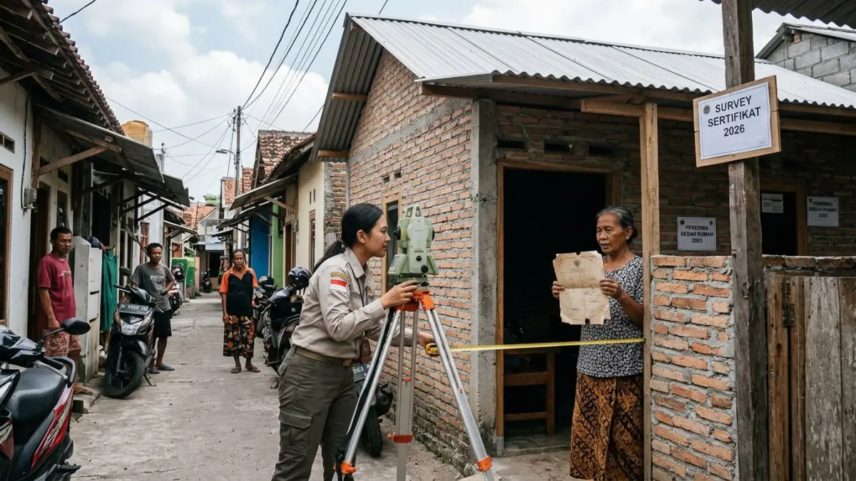 Prioritas Sertifikat Tanah 2026 untuk 1,1 Juta Penerima Bedah Rumah di Blitar