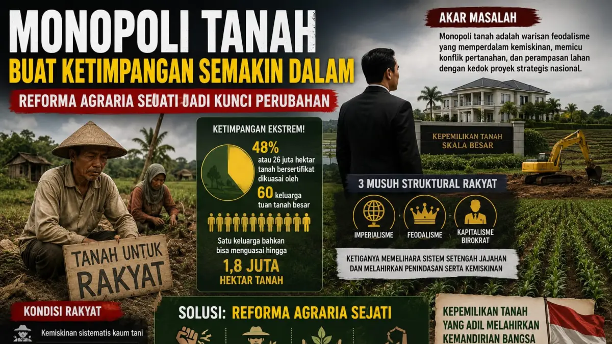 Reforma Agraria: Solusi Kunci untuk Atasi Ketimpangan Penguasaan Tanah di Indonesia