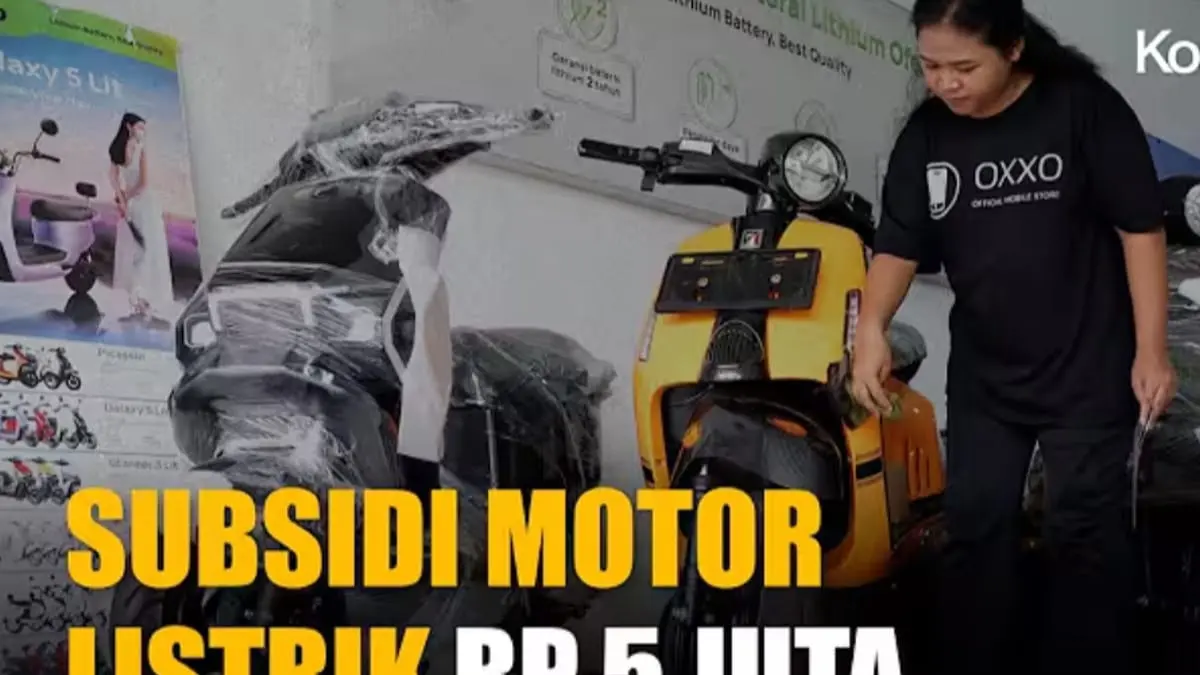 Rencana Subsidi Motor Listrik Akan Dilanjutkan, Pemerintah Usulkan Skema Baru