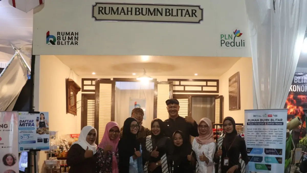 Rumah BUMN Blitar: Mendorong UMKM Naik Kelas di Bazar Blitar Djadoel 2026