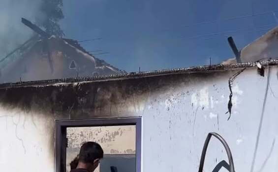 Rumah Warga Karangrejo, Garum Terbakar Diduga Karena Korsleting Listrik