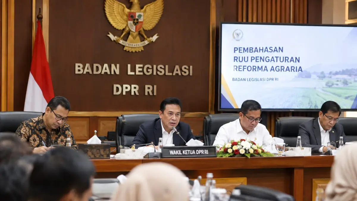 RUU Reforma Agraria Siap Melangkah ke Rapat Paripurna setelah Bahas 596 DIM