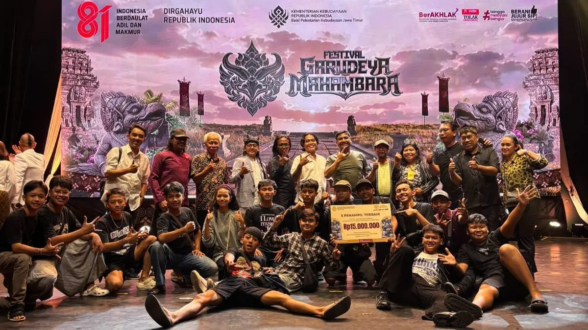 Sanggar Patrialoka Blitar Meraih Penghargaan Terbaik di Festival Garudeya Mahambara