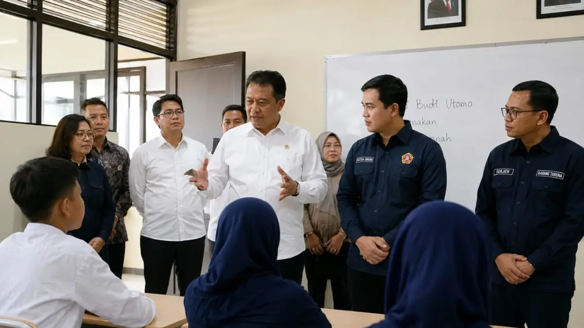 Sekolah Rakyat Bekasi Siap Rayakan Satu Tahun: Mensos Tinjau Pembelajaran dan Rencanakan Open House