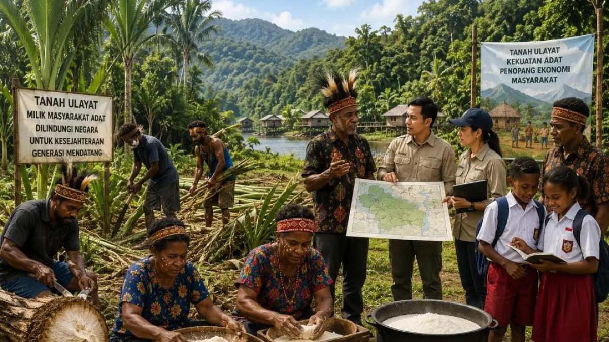 Sertifikasi Tanah Ulayat: Landasan Ekonomi Berkelanjutan untuk Masyarakat Adat Papua