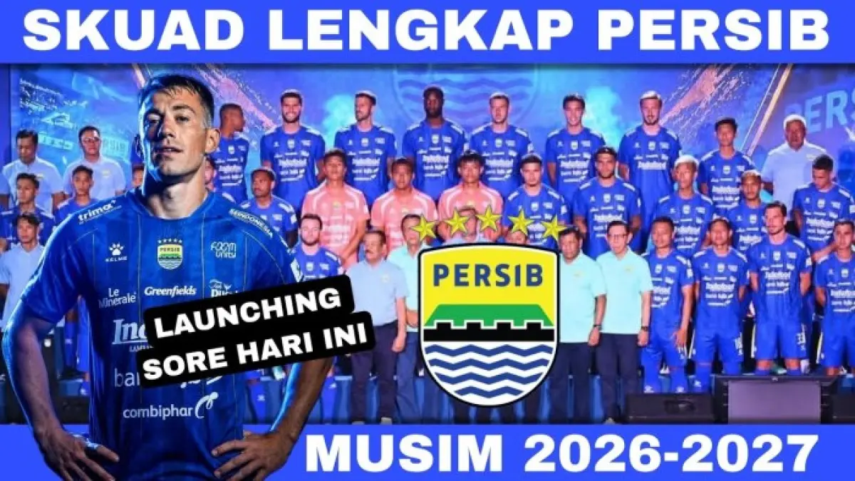 Skuad Persib Bandung Siap Tempur di Musim 2026/2027: Tiga Striker dan Lima Pemain Sayap Siap Beraksi