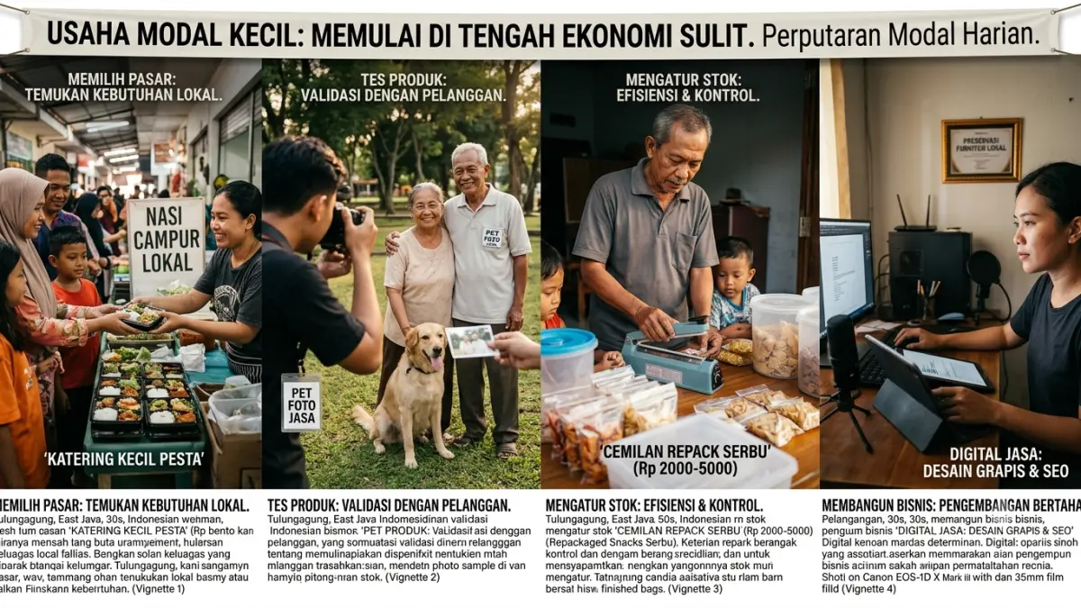 Strategi Memulai Usaha Modal Kecil di Blitar di Tengah Tantangan Ekonomi