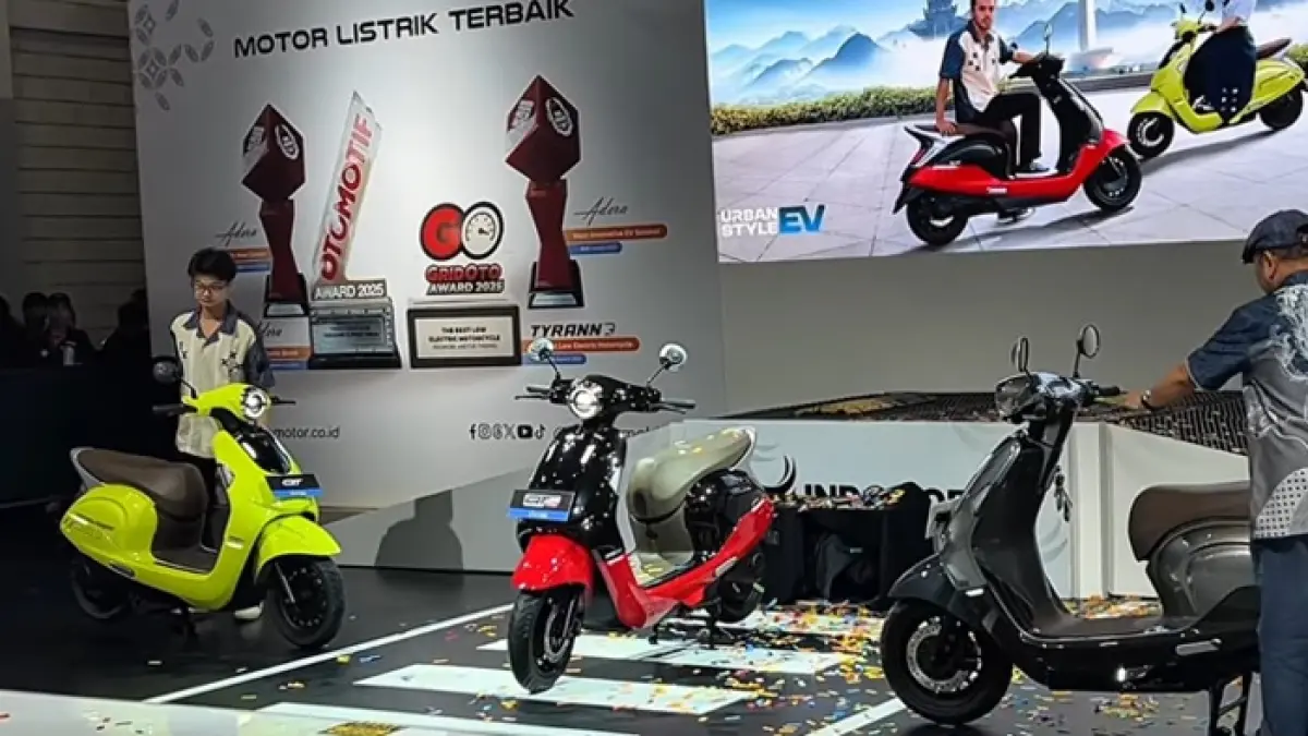 Subsidi Motor Listrik Rp5 Juta Resmi Dimulai Juni 2026: Berikut Daftar Model dan Persyaratannya!