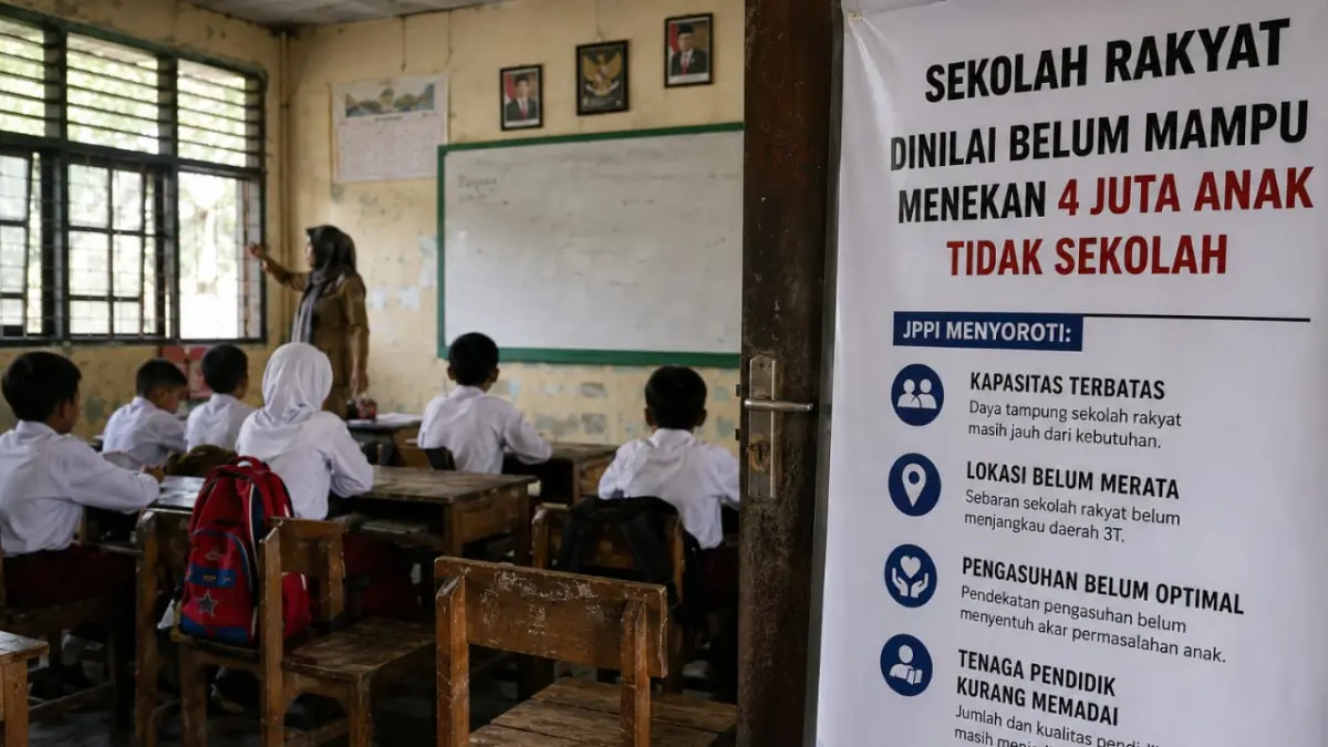 Tantangan Program Sekolah Rakyat dalam Mengatasi Masalah Anak Tidak Sekolah di Indonesia